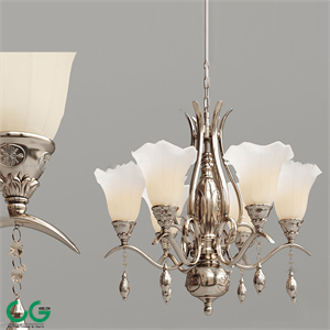 flower buds chandeliers lamp